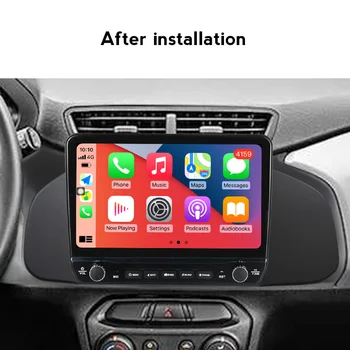 Android 12 DTS Звук За Chevrolet Onix 2012-2019 години Навигация Мултимедиен Авто Плейър, Радио 2Din Стерео Bluetooth 48EQ 1