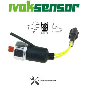 Сензор за превключвателя на налягането на маслото на двигателя багер тест 100% предупреждение За Sumitomo SH200-3 SH210-3 SH120-3 1-82410170-1 8-97324373-0